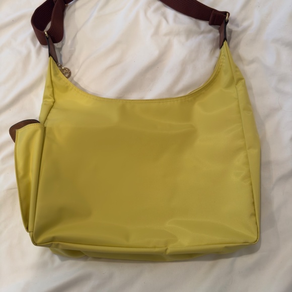 Longchamp Yellow Nylon Shoulder Bag - Picture 7 of 7